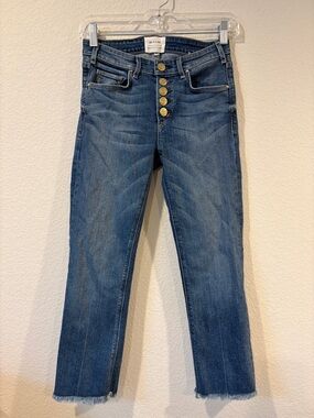 McGuire Women’s Gainsborough Vevers Mid-Rise Crop Jeans - 26